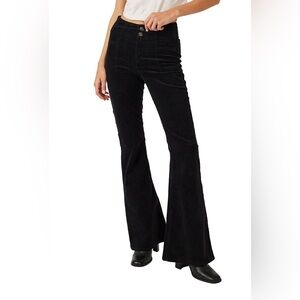 We The Free Black Flare Pants